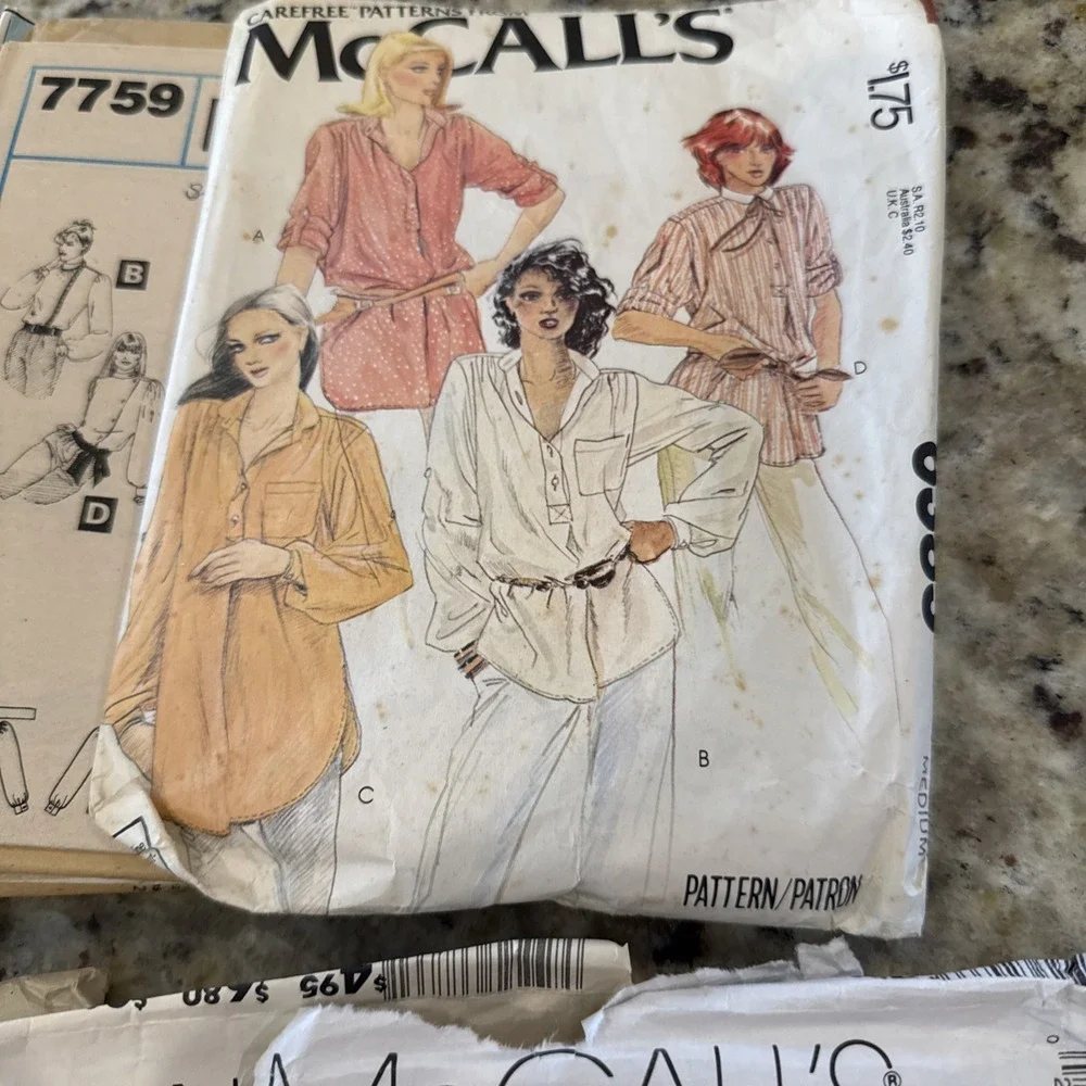 Lot Of 11 3 Are‎ CutVintage. Several  Very Sought After Patterns.  4047